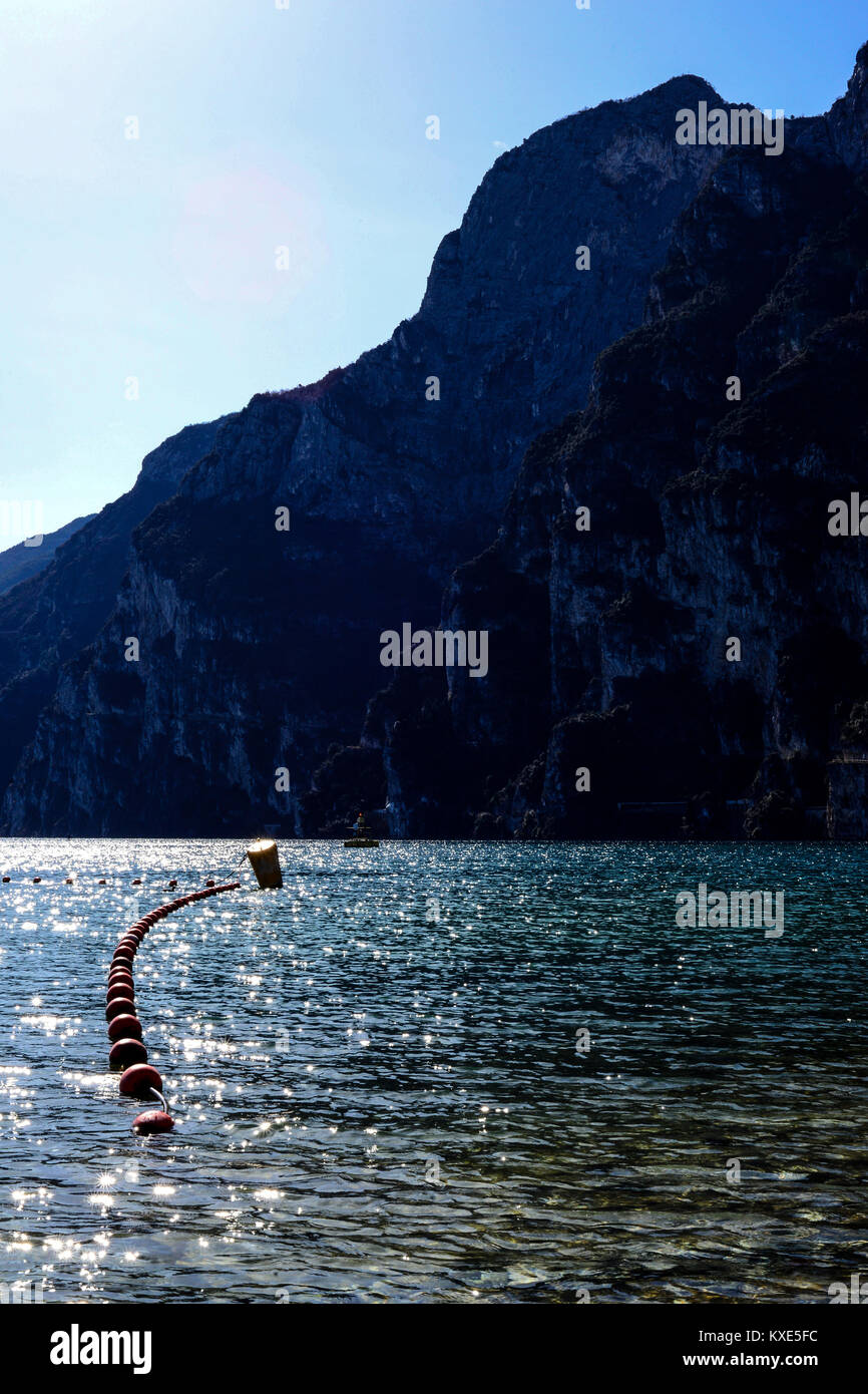 Gardasee - Italien Stockfoto