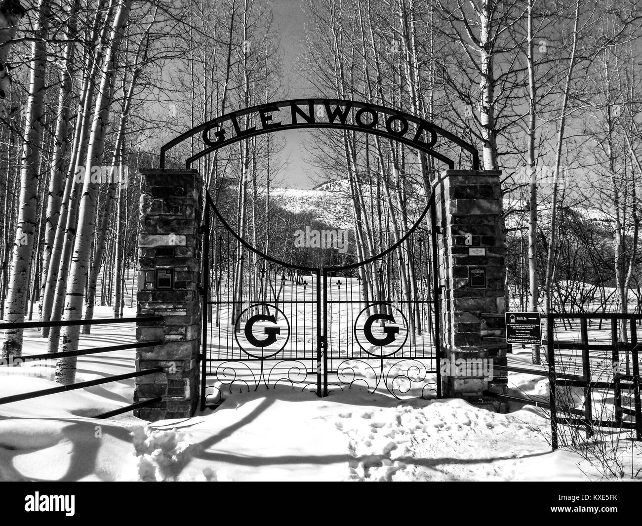 Park City - Utah Stockfoto