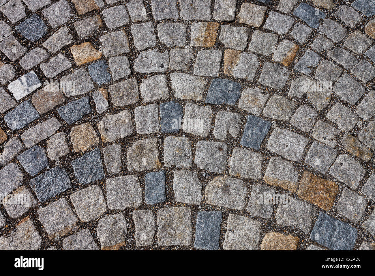 Kopfsteinpflaster Tschechische Republik Stockfoto