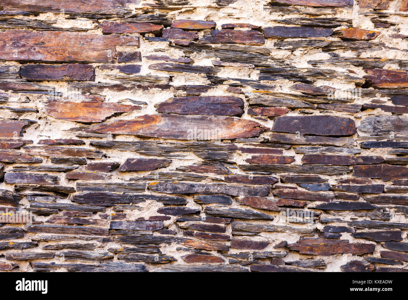 Alte Mauern Mauer Stockfoto