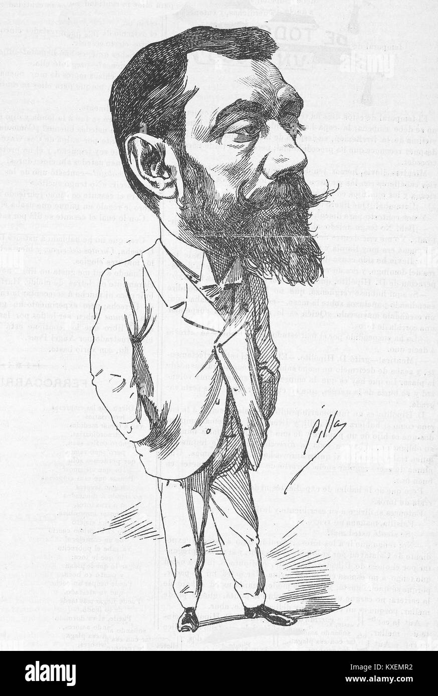 Ein historisches Foto, aufgenommen am 28. Mai 1892, das einen Teil des Alcázar in Madrid, Spanien, zeigt, das den architektonischen Stil und das kulturelle Erbe des späten 19. Jahrhunderts dokumentiert. Stockfoto