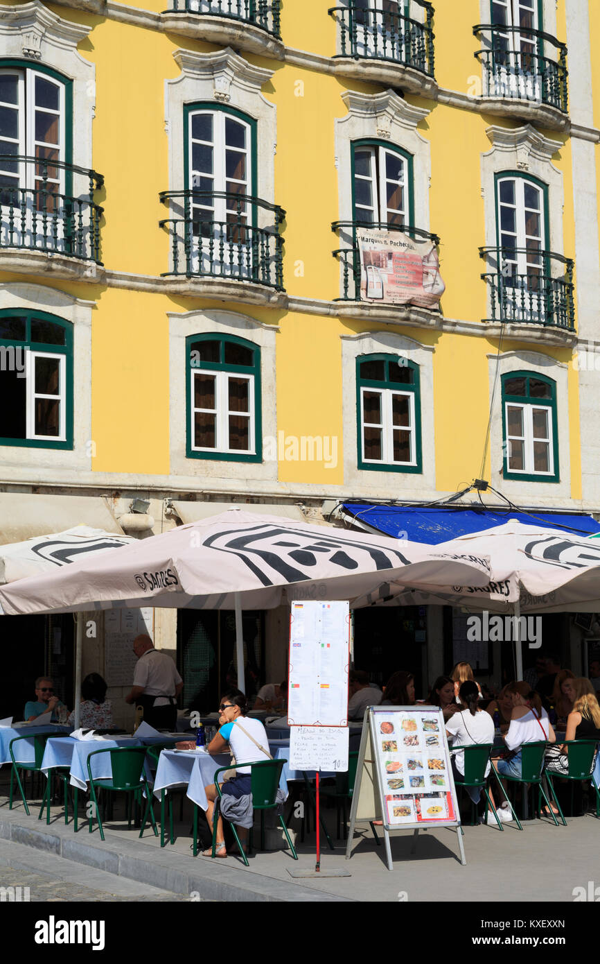 Cais de Santarem, Alfama, Lissabon, Portugal, Europa Stockfoto