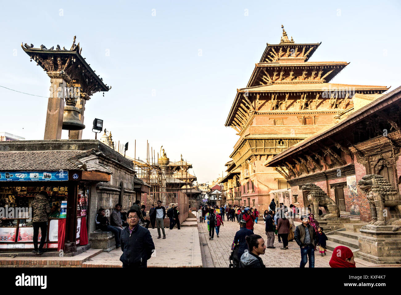 Patan Durbar Square, Kathmandu, Patan Stockfoto
