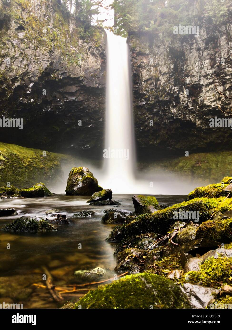 Big Creek Falls Stockfoto