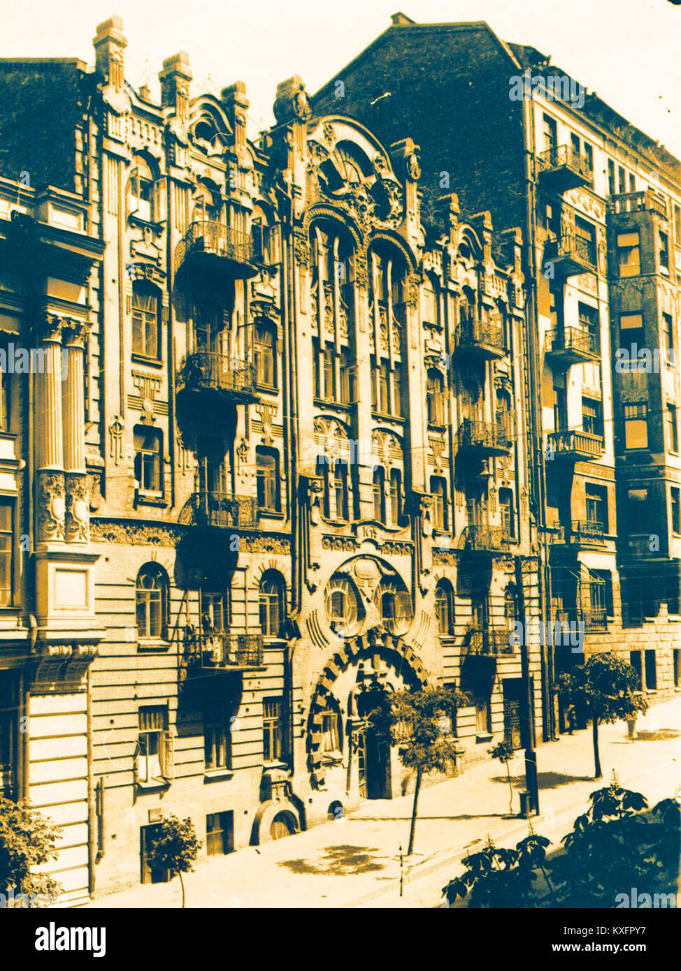 Будинок Гессельбейна 1933 Stockfoto