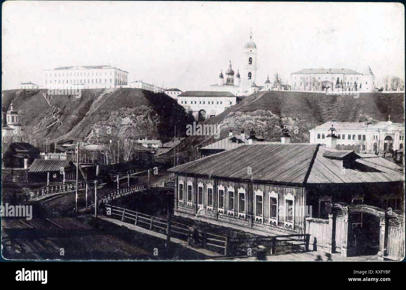 В начало Тобольск (XX). Stockfoto