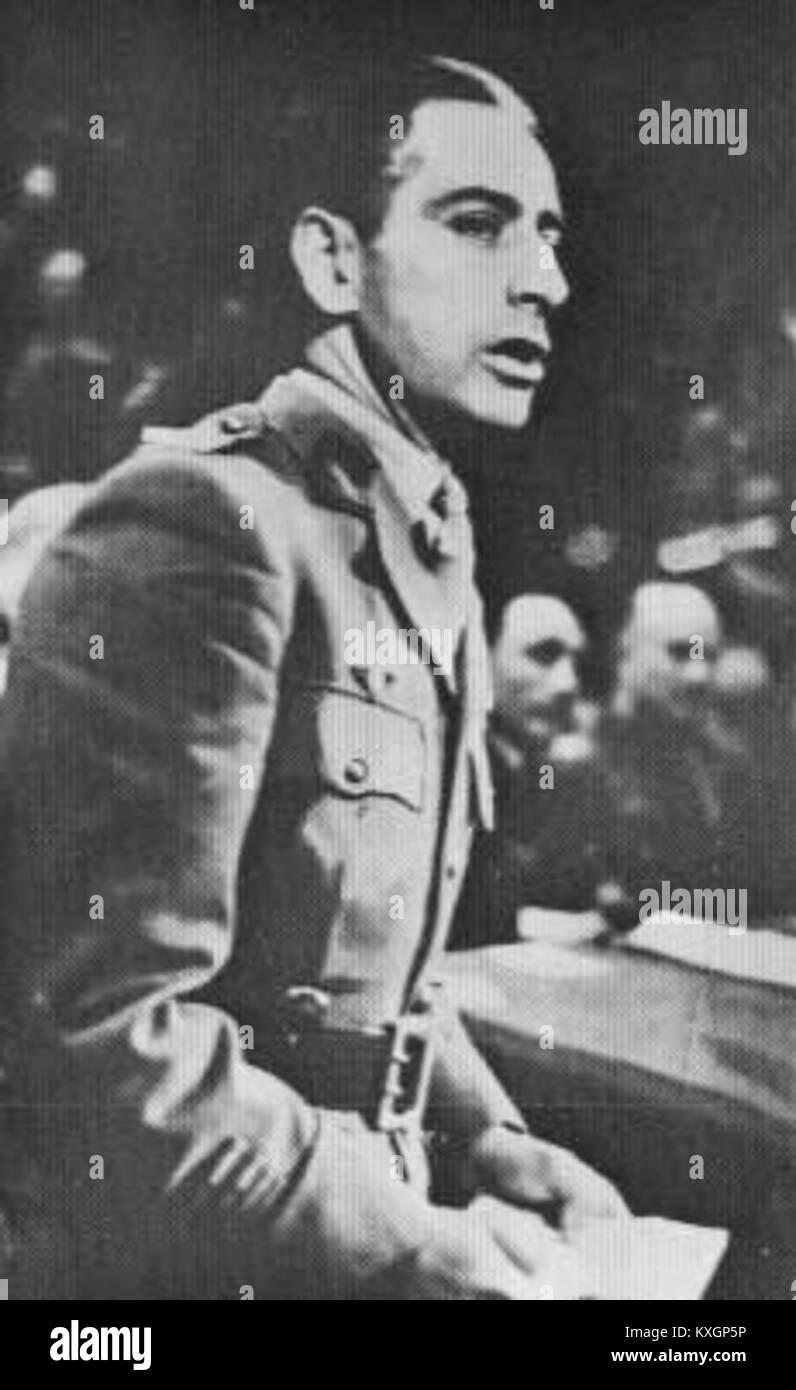 Ein offizielles Foto vom 18. Juni 1943 aus Albert Hall, das eine Gedenkrede zu Ehren des französischen Widerstands und des Freien Frankreichs während des Zweiten Weltkriegs dokumentiert Stockfoto