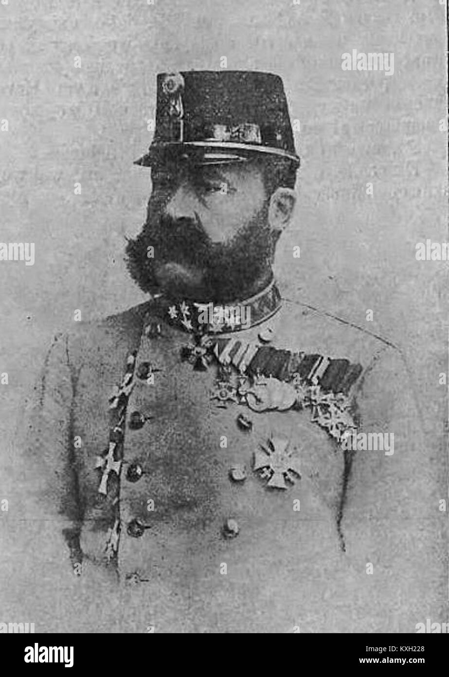 Adolf Edler von Hornthal Horsetzky (-1904) Stockfoto