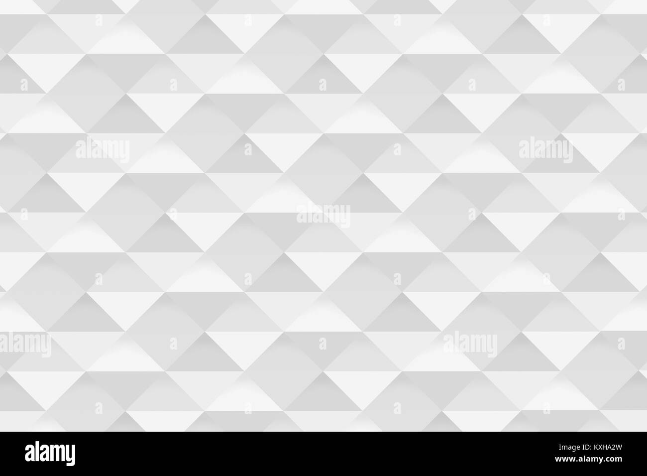 Monochrome farbige Dreieck Hintergrund mit dreidimensionaler Wirkung Stockfoto