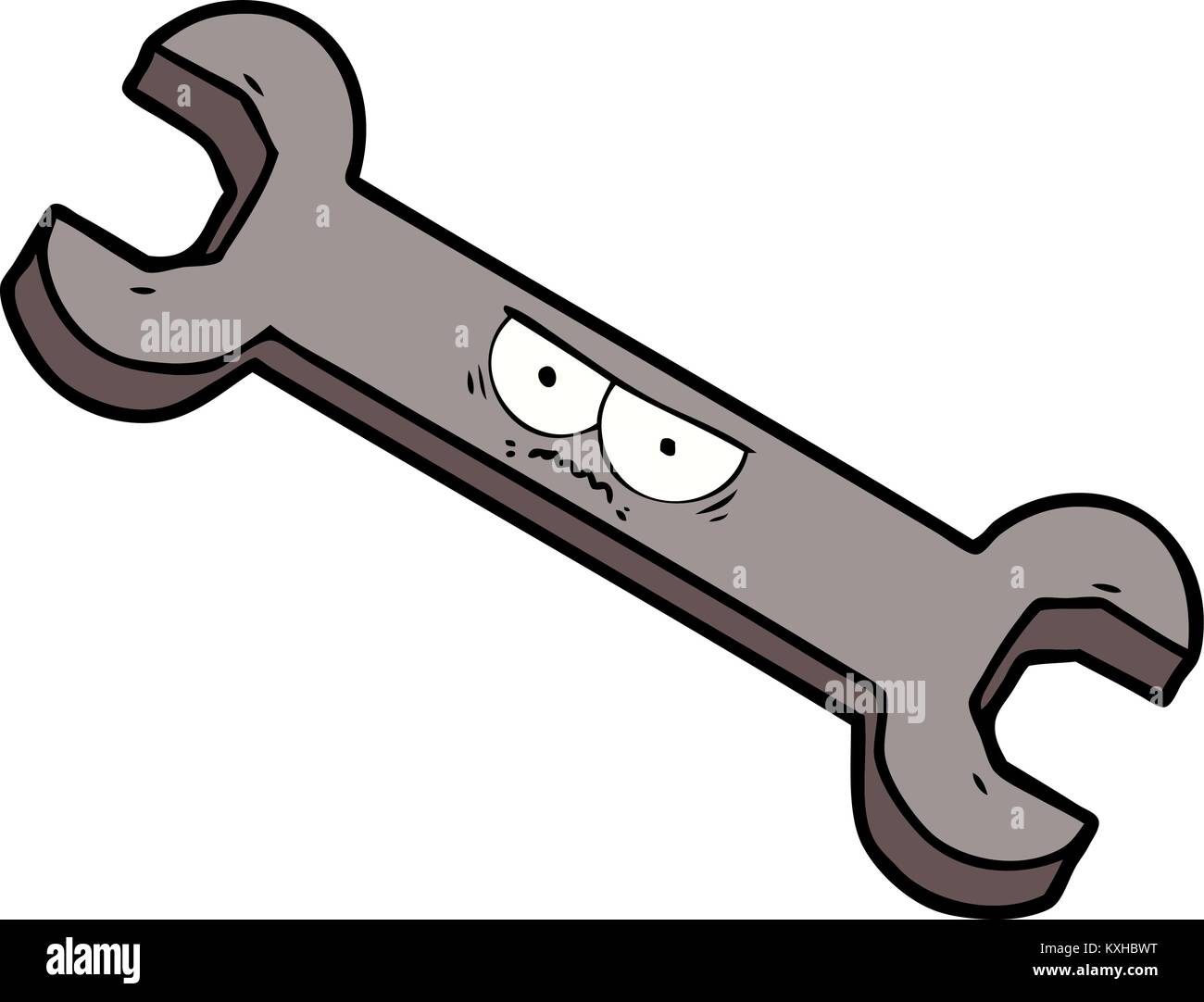 Cartoon wütend Werkzeug Stock-Vektorgrafik - Alamy