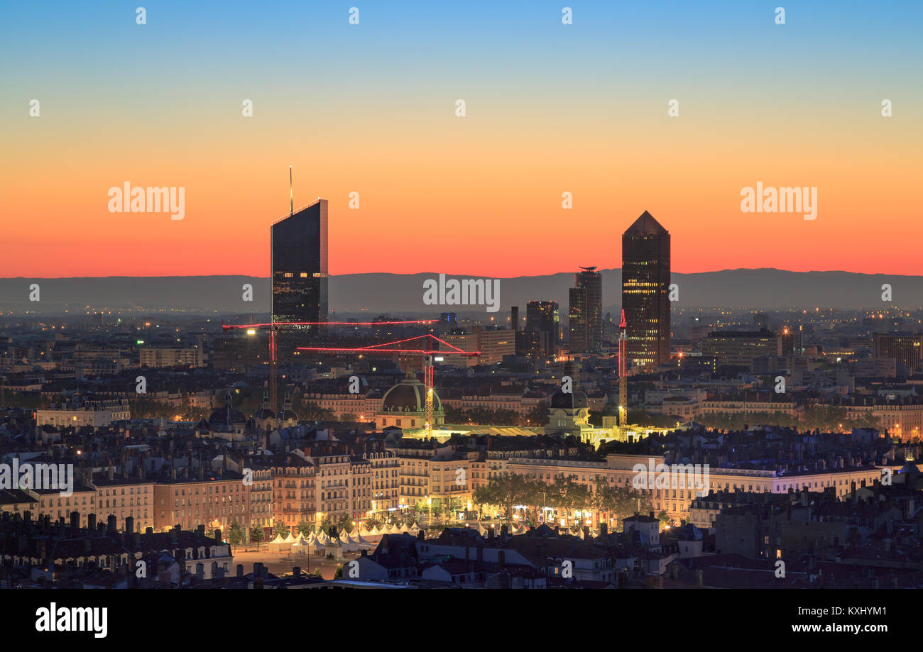 Stadtzentrum von lyon Fotos und Bildmaterial in hoher Auflösung Alamy