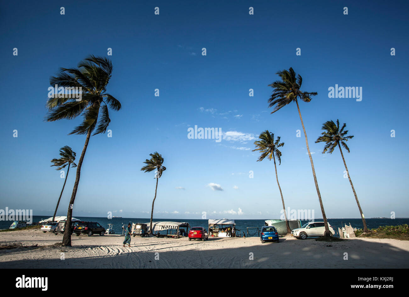 Coco Beach in Dar Es Salam, Tansania Stockfoto