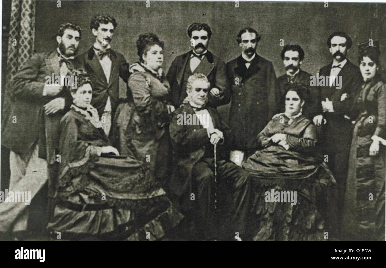 Antonio Salinas y Castañeda (1810–1874) war ein peruanischer Landbesitzer und konservativer Politiker. Er war Bürgermeister von Lima (1866–1868), Kongressabgeordneter (1845–1851) und Präsident des Verfassungskongresses (1867). Er wurde in Sayán geboren und war an der Arbeiterpolitik nach der Sklaverei beteiligt und organisierte die erste Feuerwehr während des spanischen Angriffs auf den Hafen von Callao 1866. Stockfoto