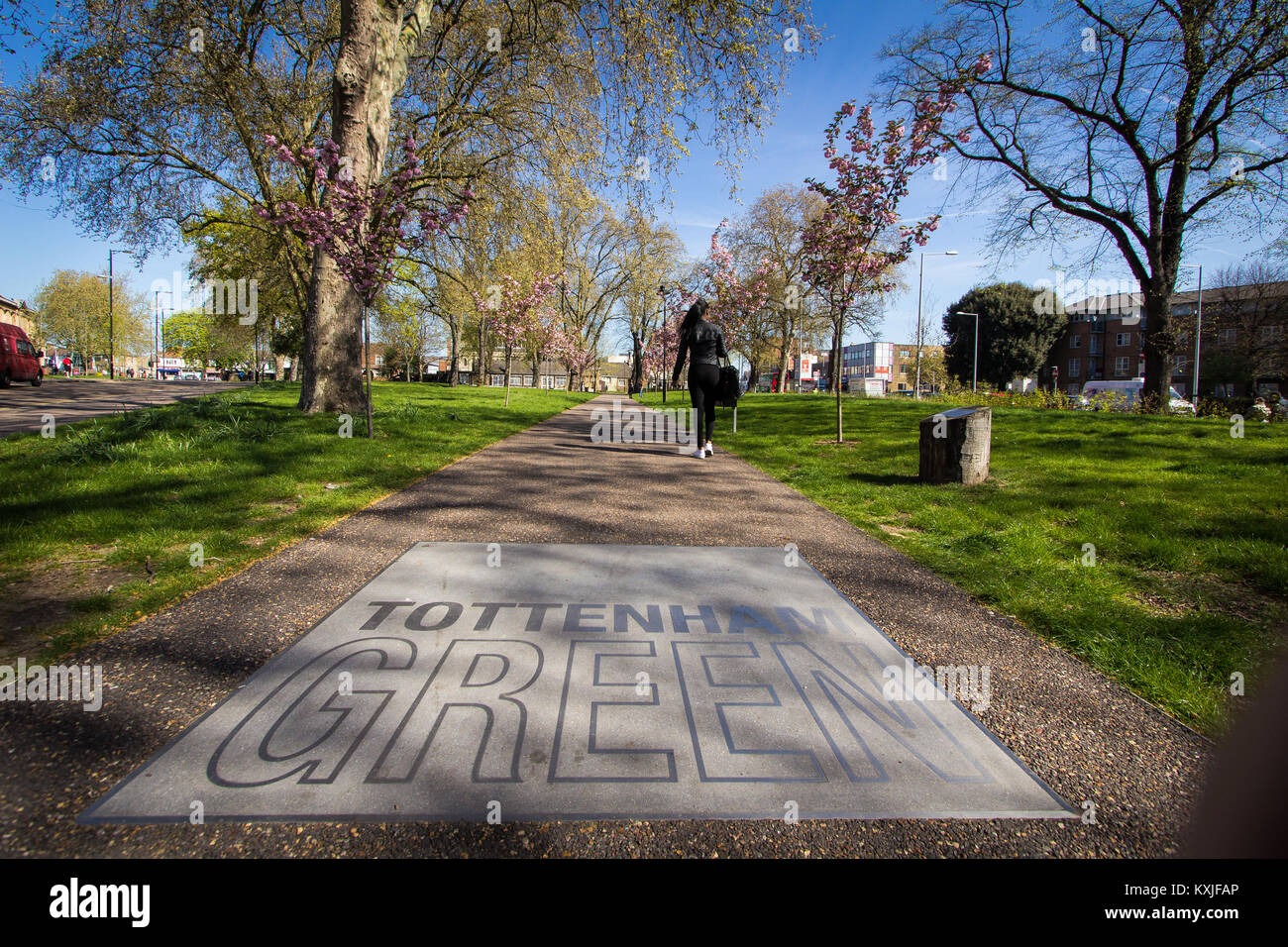 Tottenham Green, London UK Stockfoto