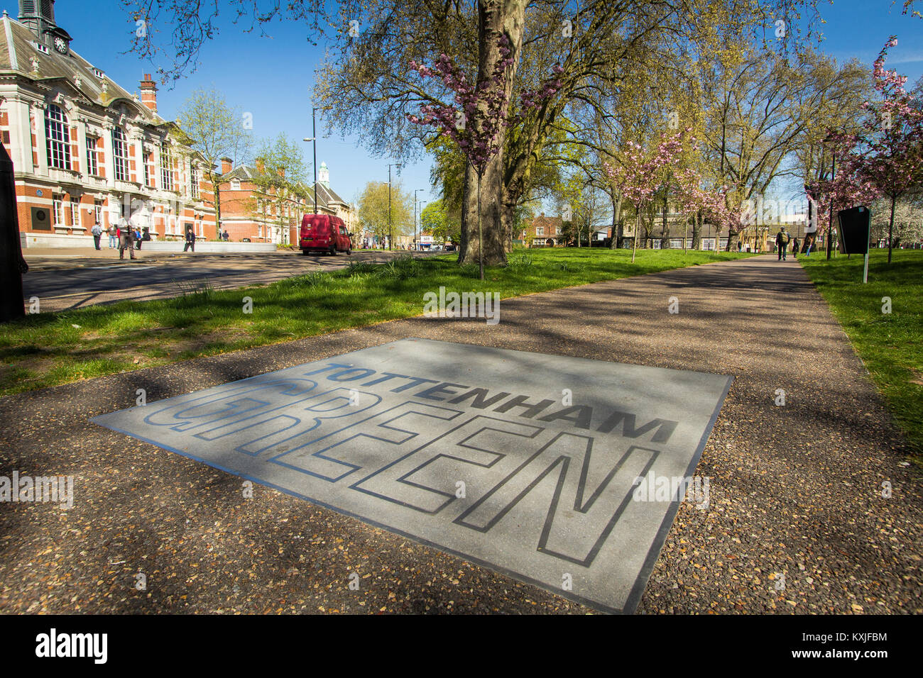 Tottenham Green, London UK Stockfoto