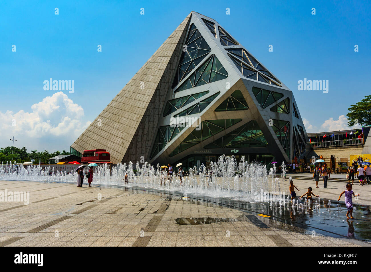 Shenzhen moderne Architektur (DJI) von Shenzhen, China Stockfoto