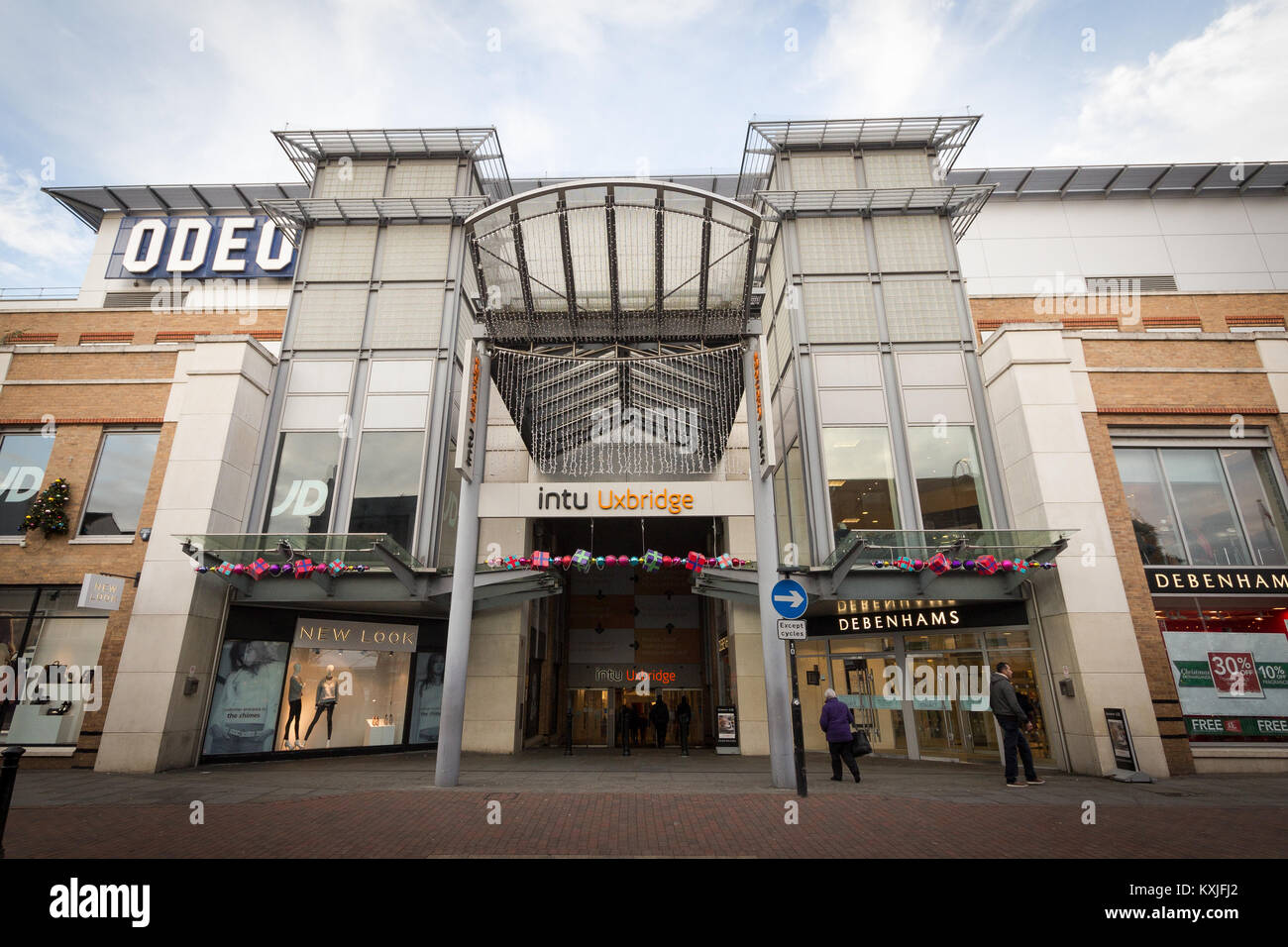 Intu Einkaufszentrum in Uxbridge, London Borough von Hillingdon, West London, Großbritannien Stockfoto