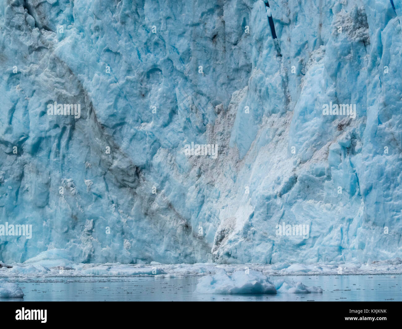Gletscher, Prince William Sound, Whittier, Alaska, USA, Nordamerika Stockfoto