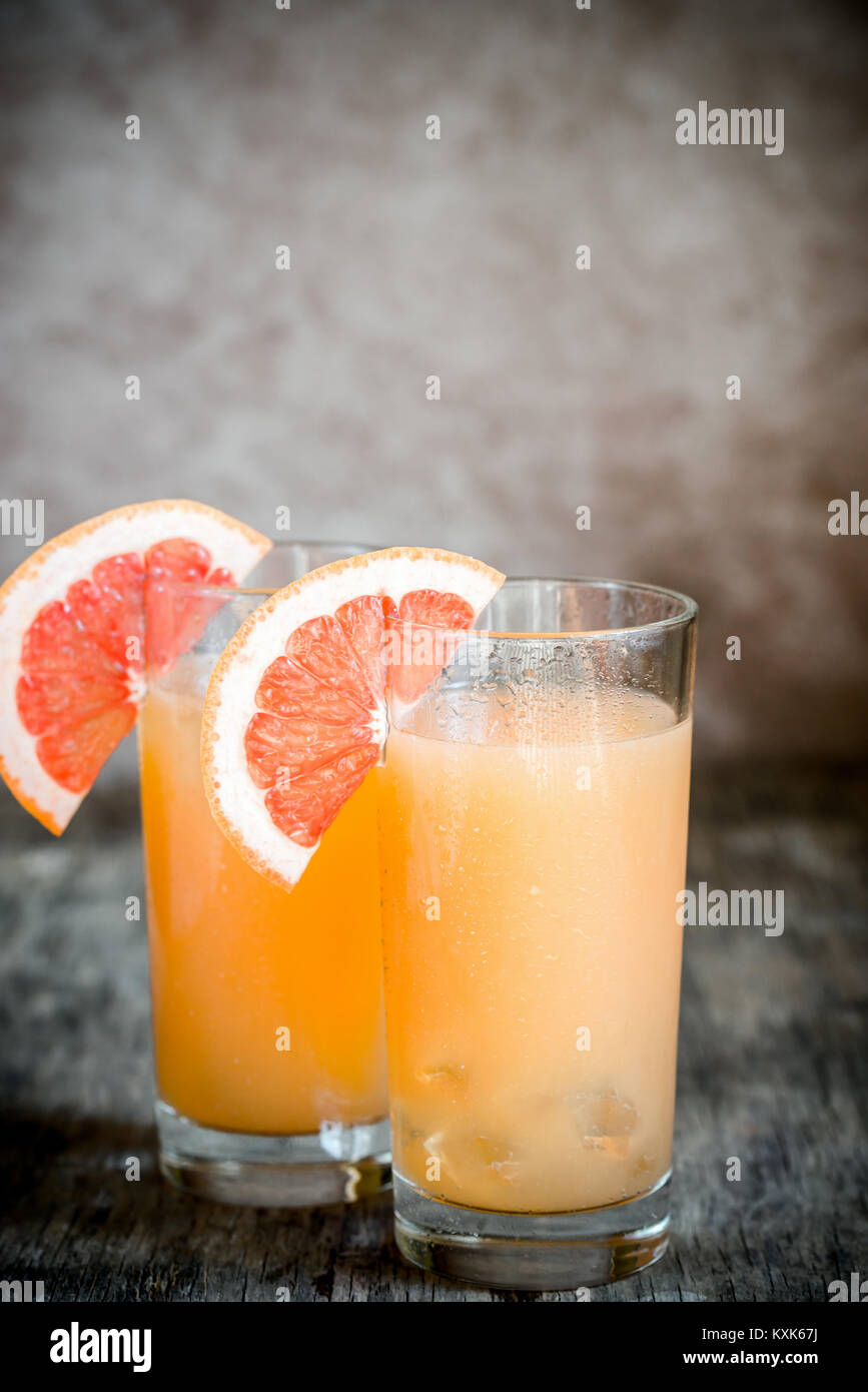 Grapefruit und Tequila Paloma Cocktail Stockfoto