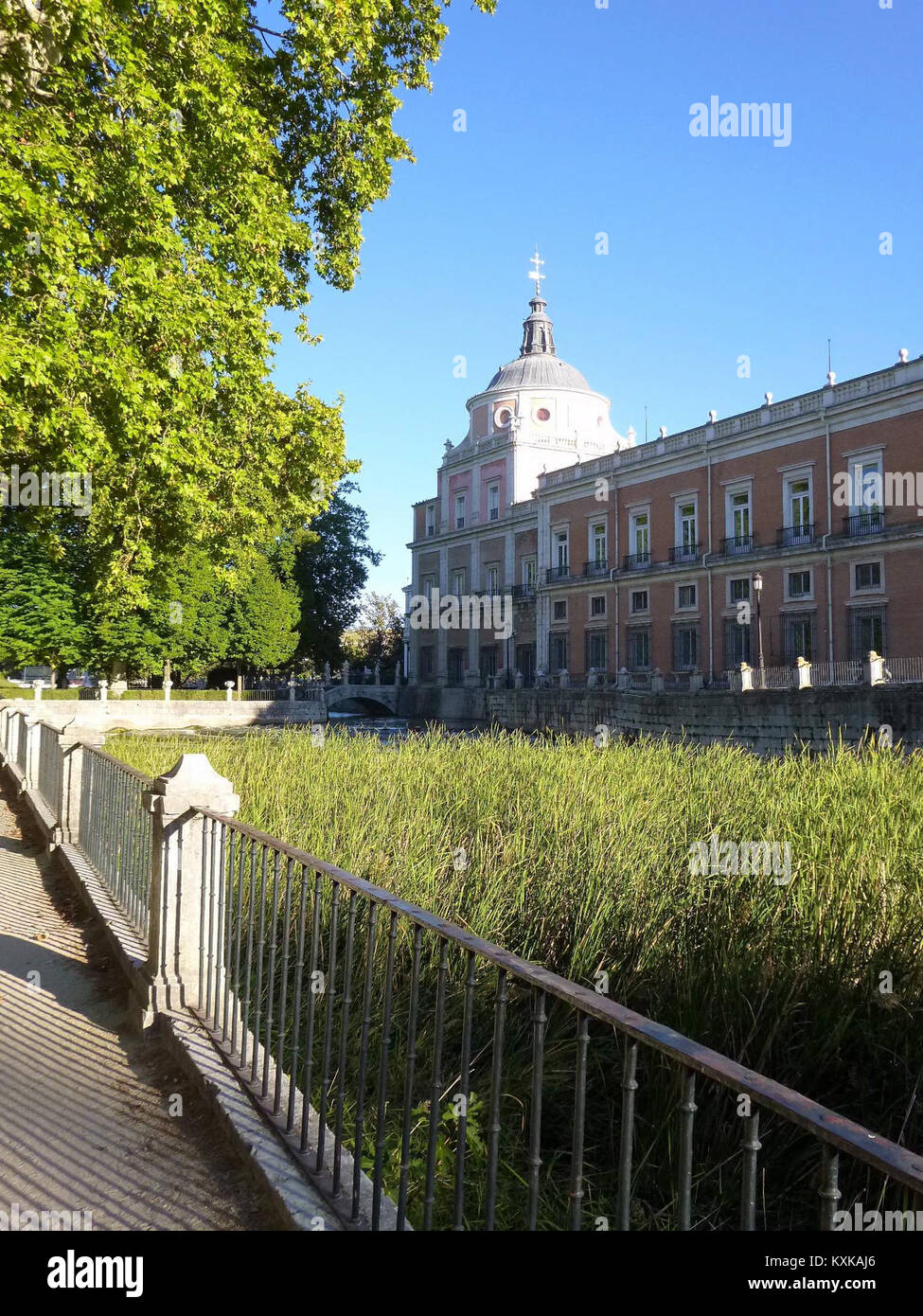 Aranjuez - Real Sitio, Jardín de la Isla 12. Stockfoto