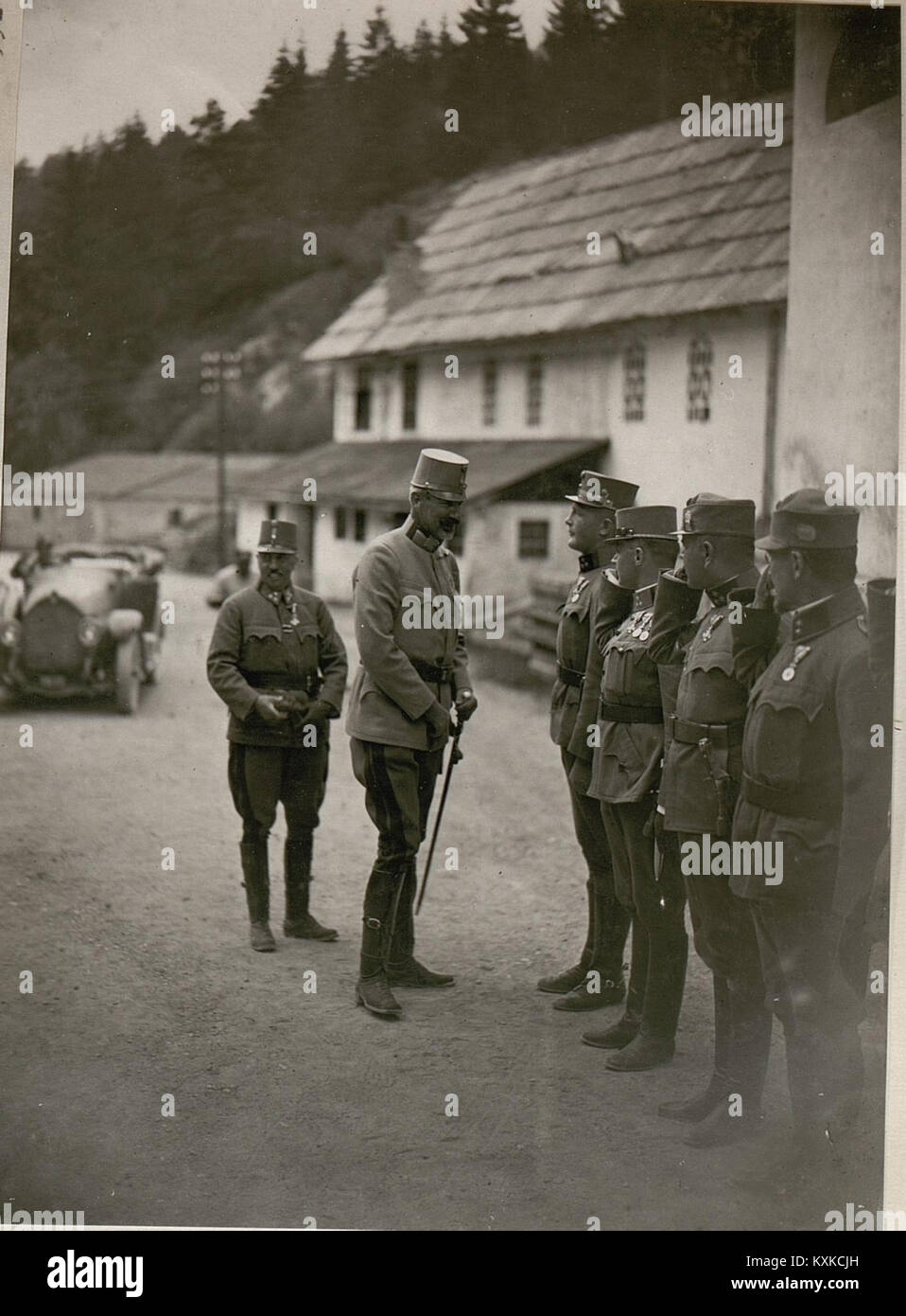 206 Sr. Kaiserl. Hoheit Erzh. Eugen in Weissenfels-Stückl. (31-7 1917.) (BildID) 15801571 Stockfoto