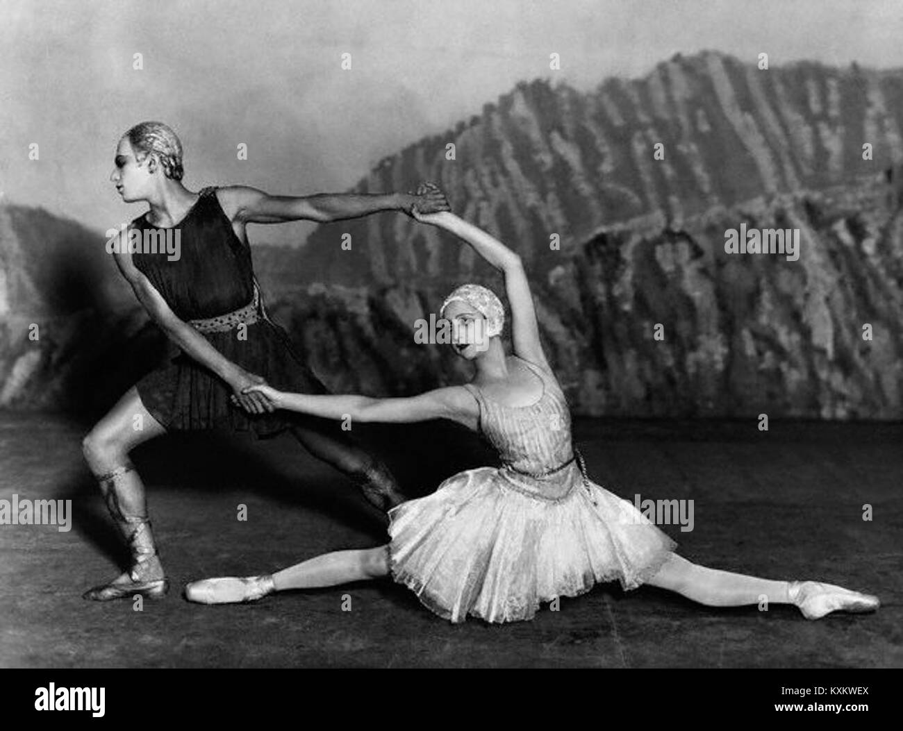 Ballets Russes - Apollon Musagète Stockfoto
