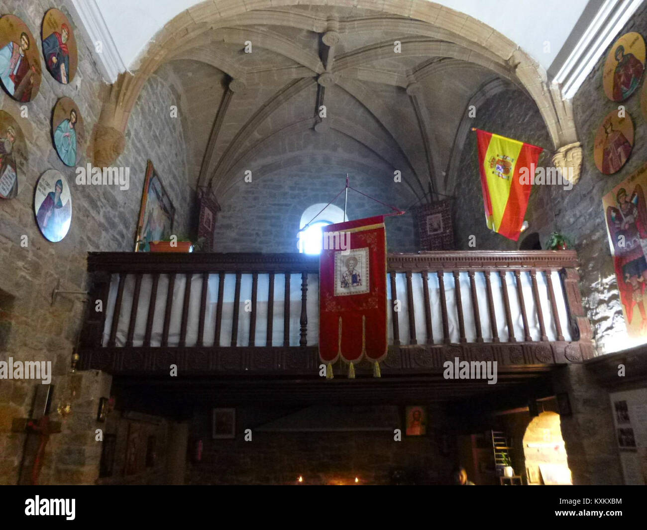 Barañain - Iglesia Ortodoxa Rumana San Miguel Arcángel 6 Stockfoto