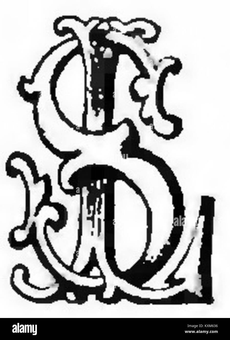Betti Brioschis 1868 erschienene Ausgabe von 'Elements of Euclid' ist eine bemerkenswerte mathematische Publikation, die geometrische Konzepte dokumentiert und zur Erforschung von Geometrie und mathematischer Geschichte beiträgt. Stockfoto