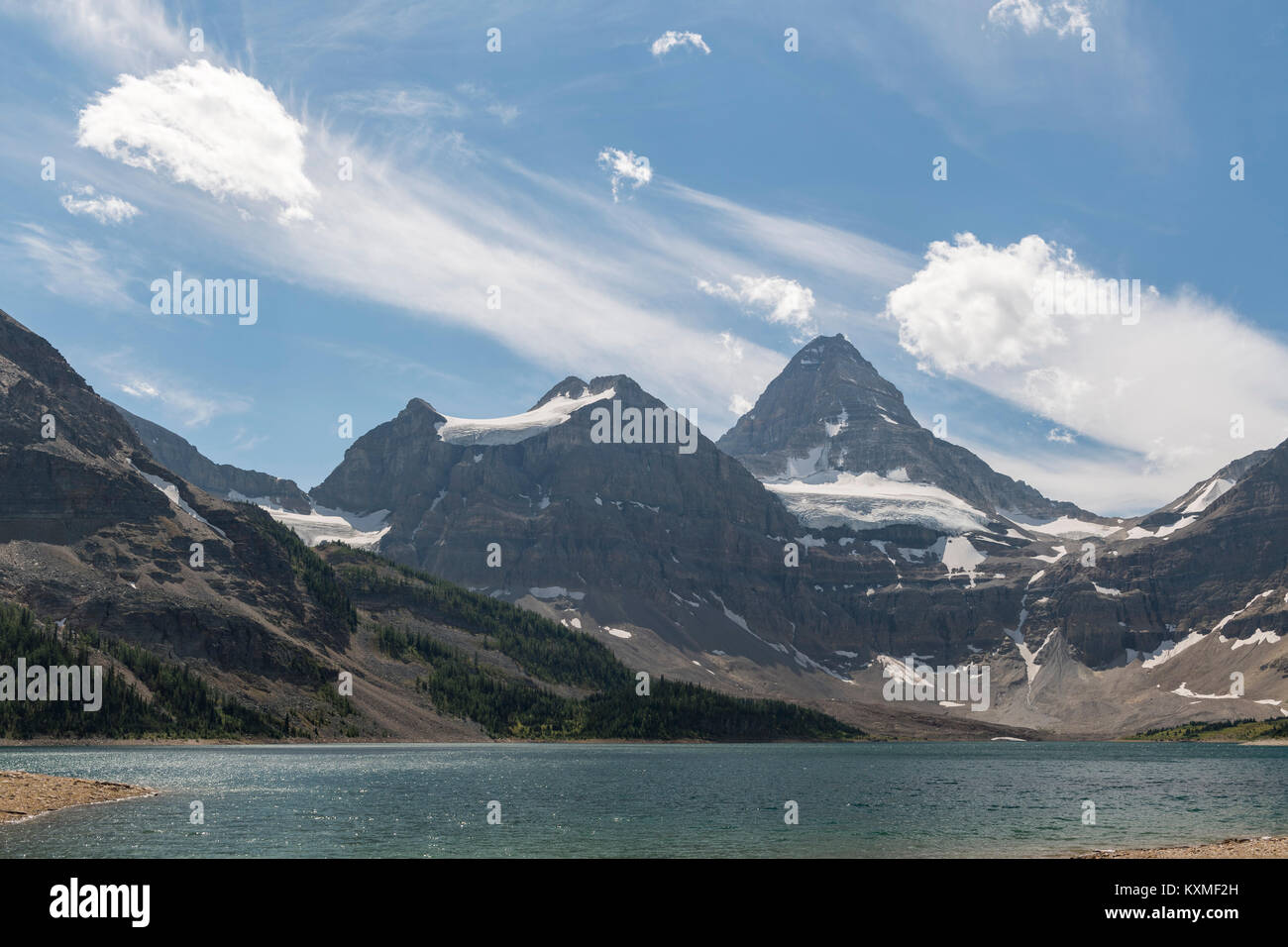 Mount Assiniboine, British Columbia, Kanada Stockfoto