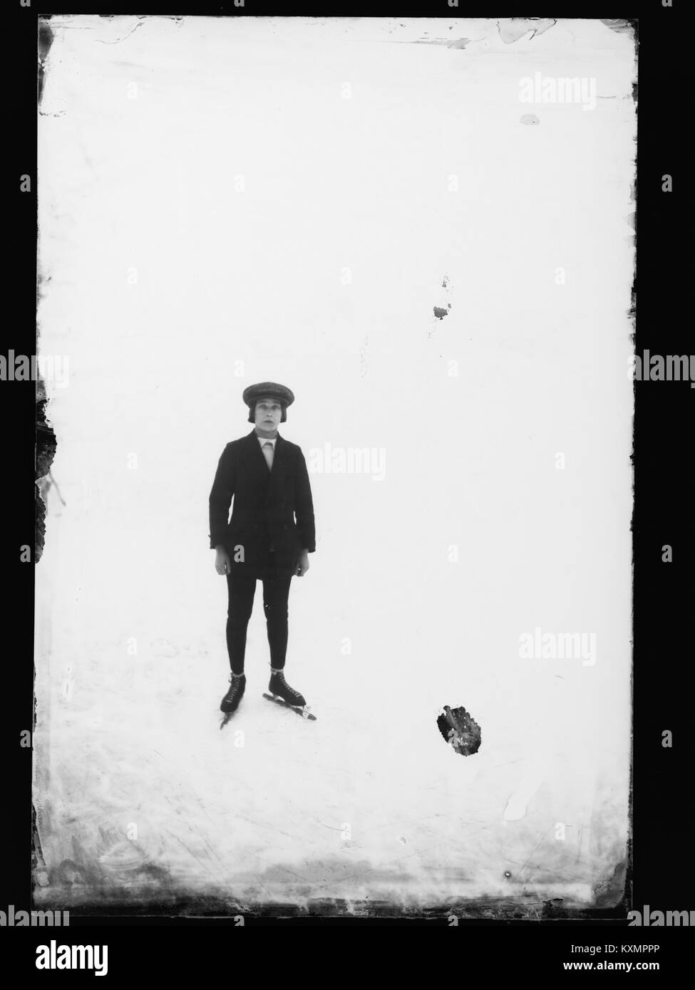 Dieses Foto zeigt die Eislaufbahn Bislett in Oslo, Norwegen. Bislett ist bekannt für seine lange Geschichte im Eiskunstlauf und war Austragungsort internationaler Wettbewerbe. Stockfoto