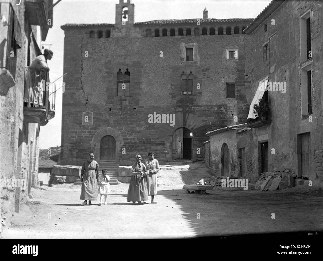 Baldomer Gili Roig. Castell de l'Espluga Calba, Les Garrigues Stockfoto