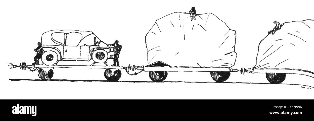 Illustration von Bohaterski Miś, die eine Bärenfigur in einem Kinderbuch zeigt und den visuellen Stil und die gedruckten Details hervorhebt. Stockfoto