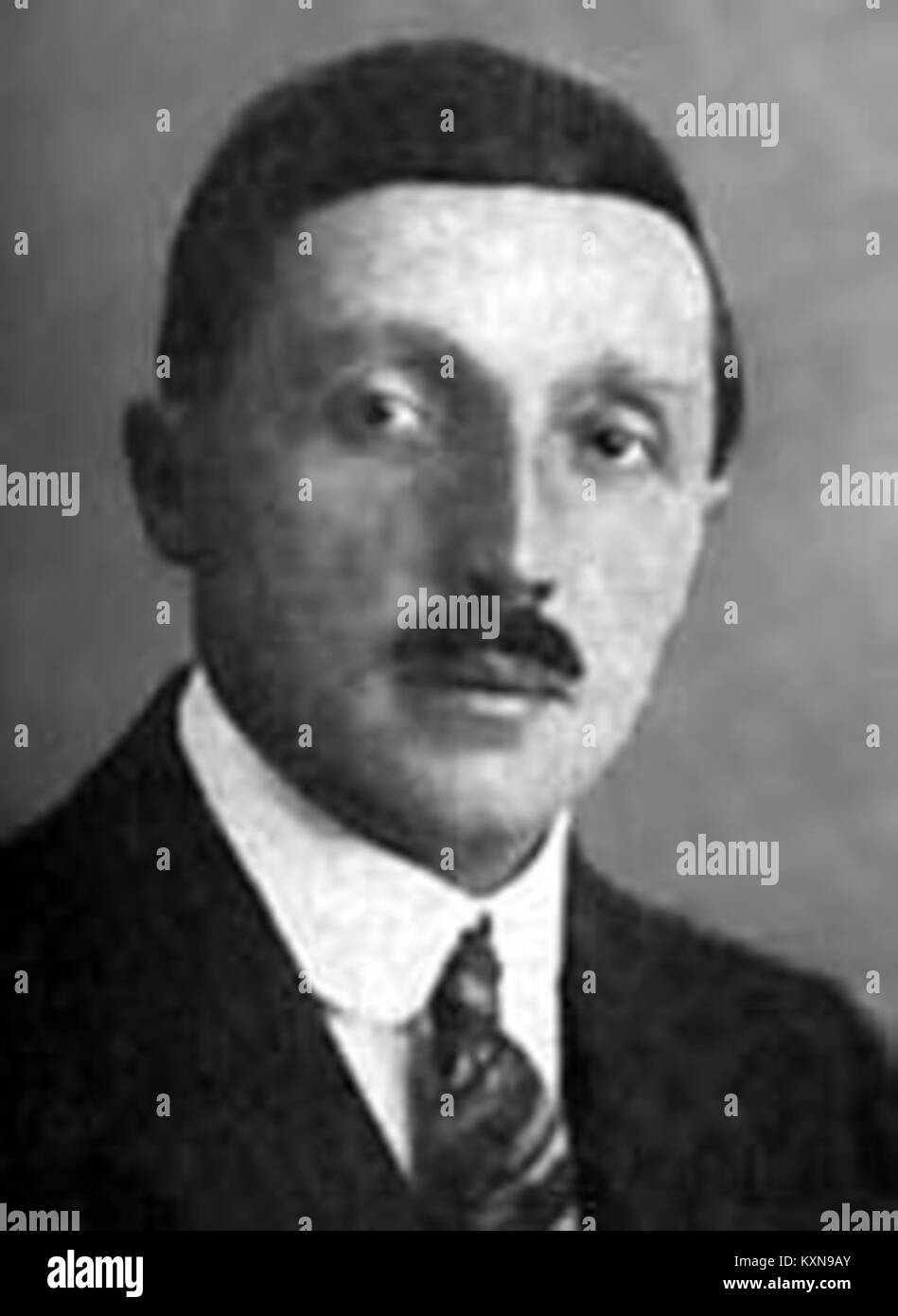 Bohumír Kozák (1885-1978) Stockfoto