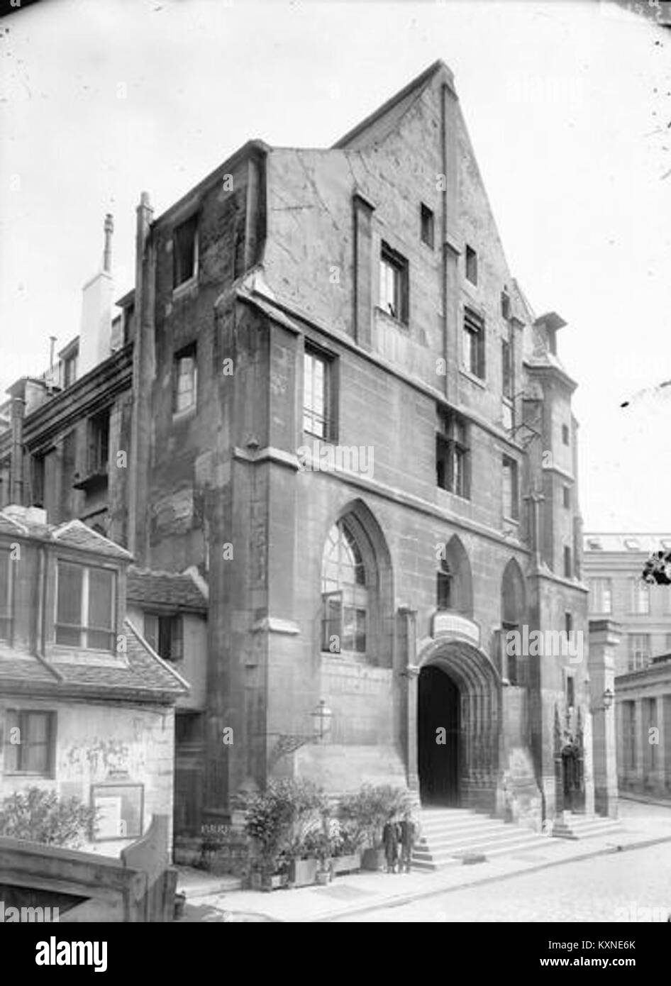 Couvent Jacobins - A L'Ouest, en Perspective - Paris - Médiathèque de l'architecture et du patrimoine - APMH 00023828 Stockfoto