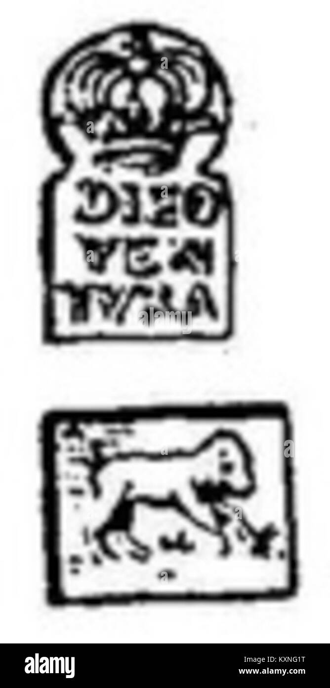 Die Boeheimer Mark 60 ist ein dokumentiertes historisches Objekt oder Ort, das zu Referenz- und Forschungszwecken in Archiven aufbewahrt wird. Stockfoto