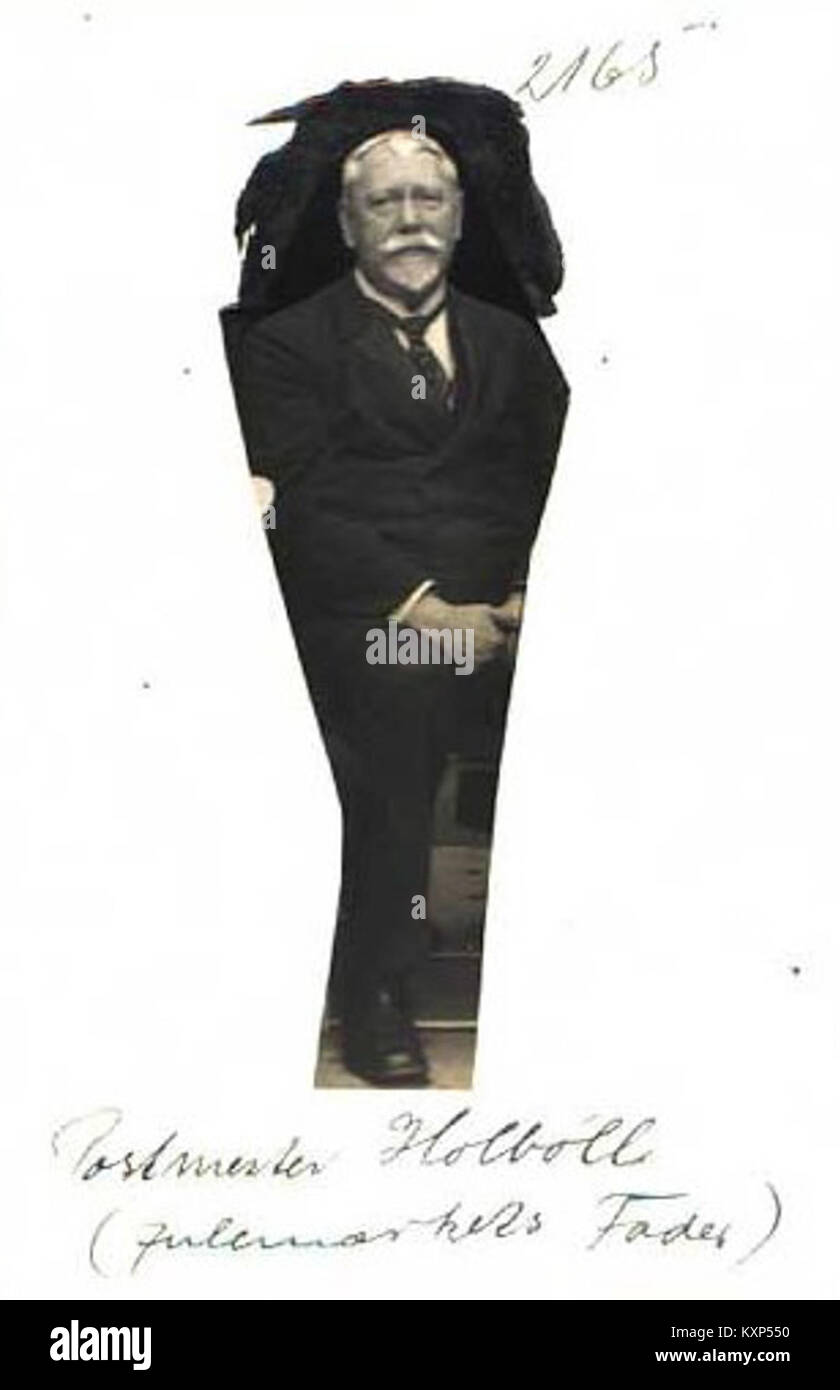 Einar Holbøll war ein dänischer Entdecker und Naturforscher, der für seine Beiträge zur arktischen Forschung und wissenschaftlichen Studien in Dänemark bekannt war. Stockfoto