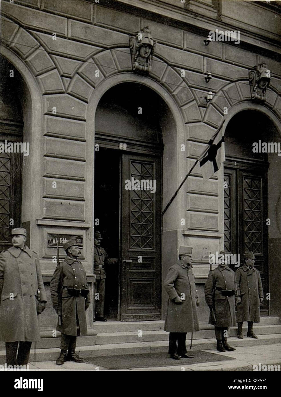 Foto von FML von Sarkotic, bosnisch-herzegowinischer Militärführer, aufgenommen am 17. Januar 1916 während des Ersten Weltkriegs, mit militärischer Kleidung und historischem Kontext Stockfoto