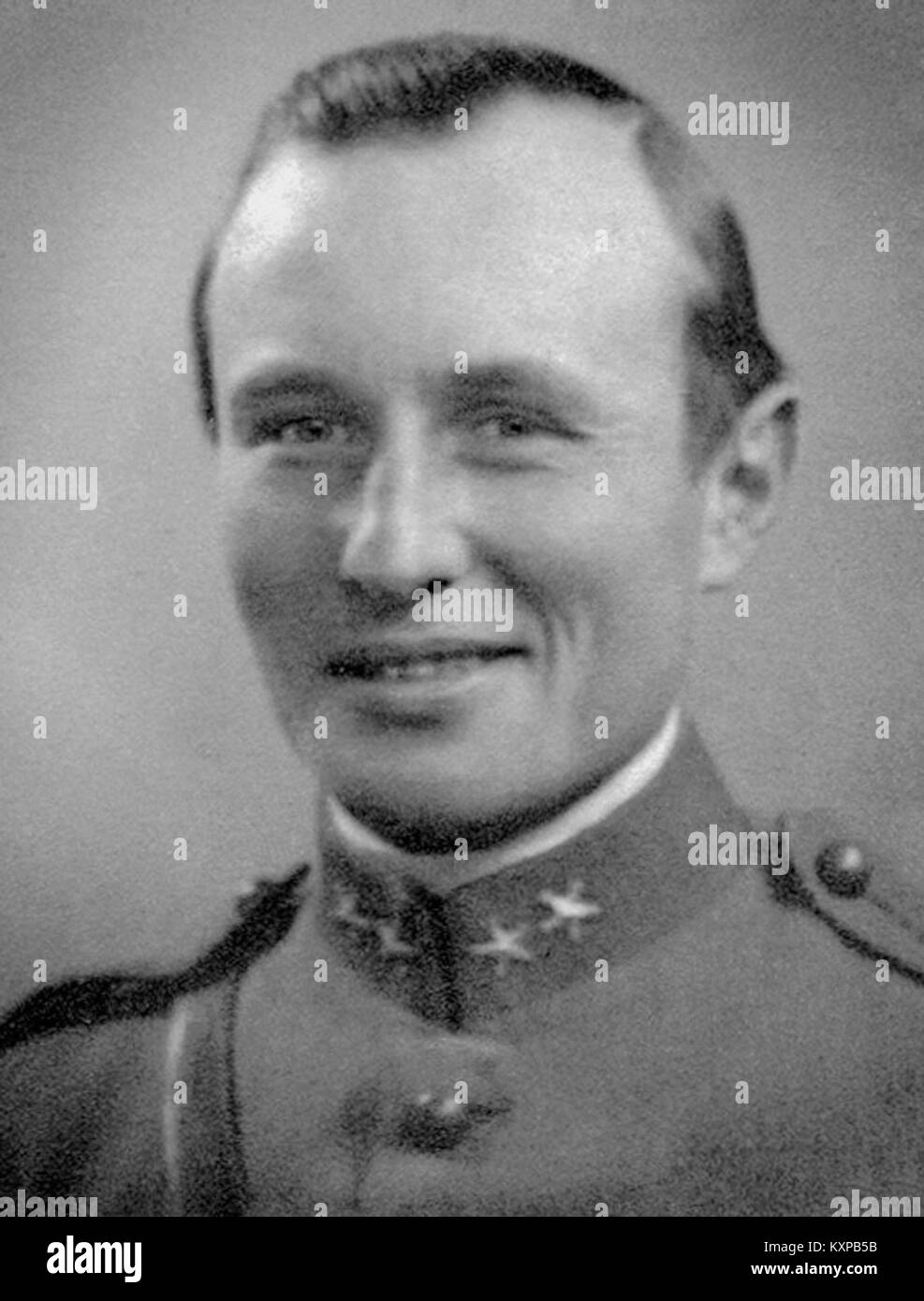 Porträt von Carl-Adam Stjernswärd, Mitglied des Schwedischen Olympischen Komitees, dokumentiert seine Rolle im schwedischen Sport und in der olympischen Entwicklung Stockfoto