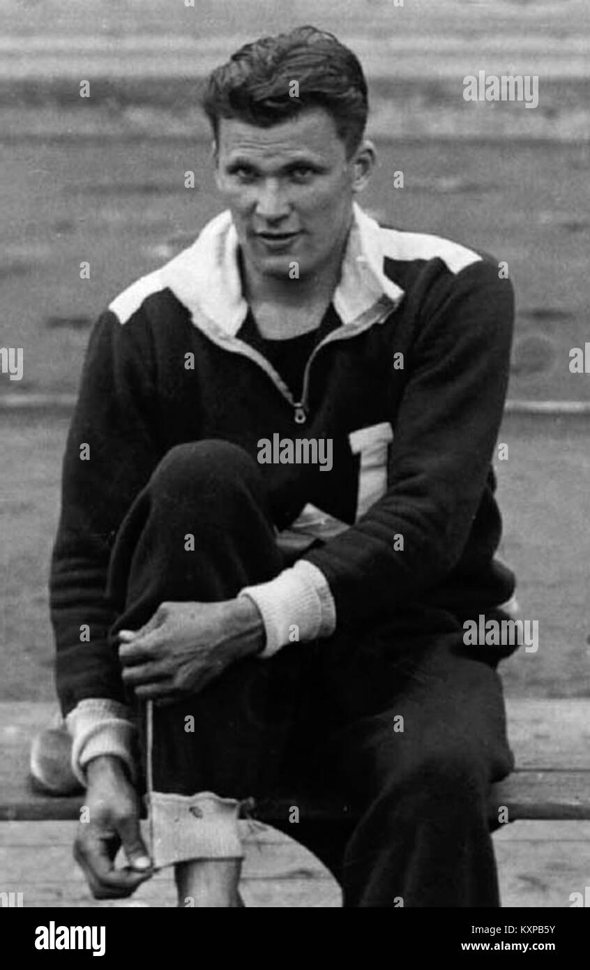 Eric Wennström war ein schwedischer Athlet, der mit dem Olympischen Komitee und dem Schwedischen Olympischen Komitee in Verbindung stand und an nationalen Sportaktivitäten mitwirkte. Stockfoto