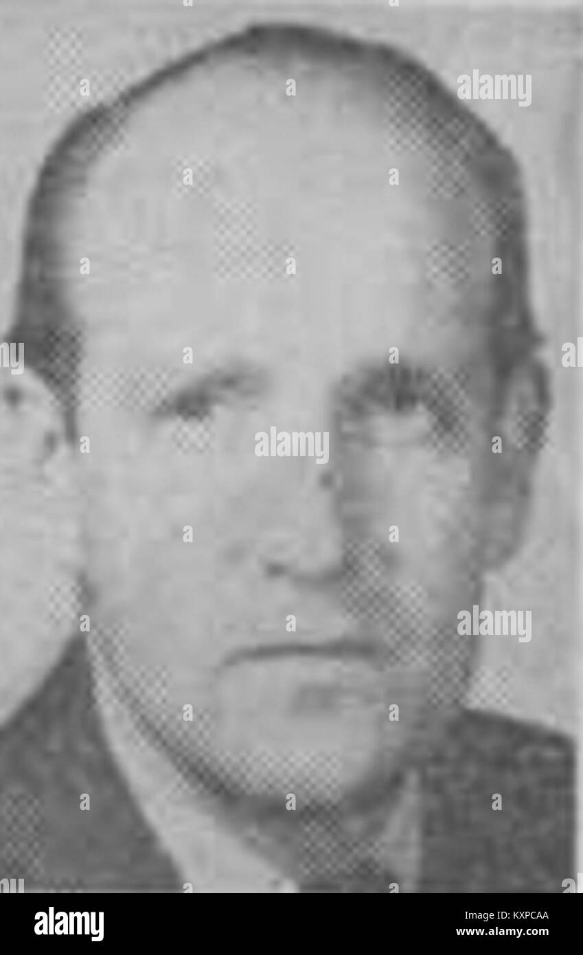 Boo Widén war eine historische Persönlichkeit, die dafür bekannt war, in sozialen und politischen Aufzeichnungen seiner Ära aufzutreten. Stockfoto