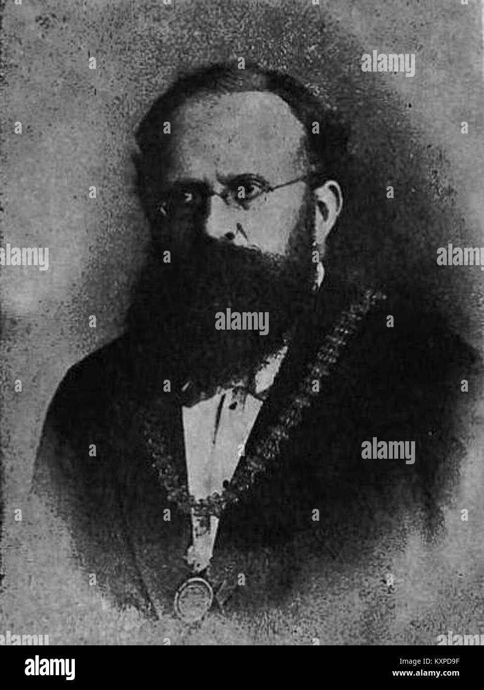 Bronisław Radziszewski (-1904) Stockfoto