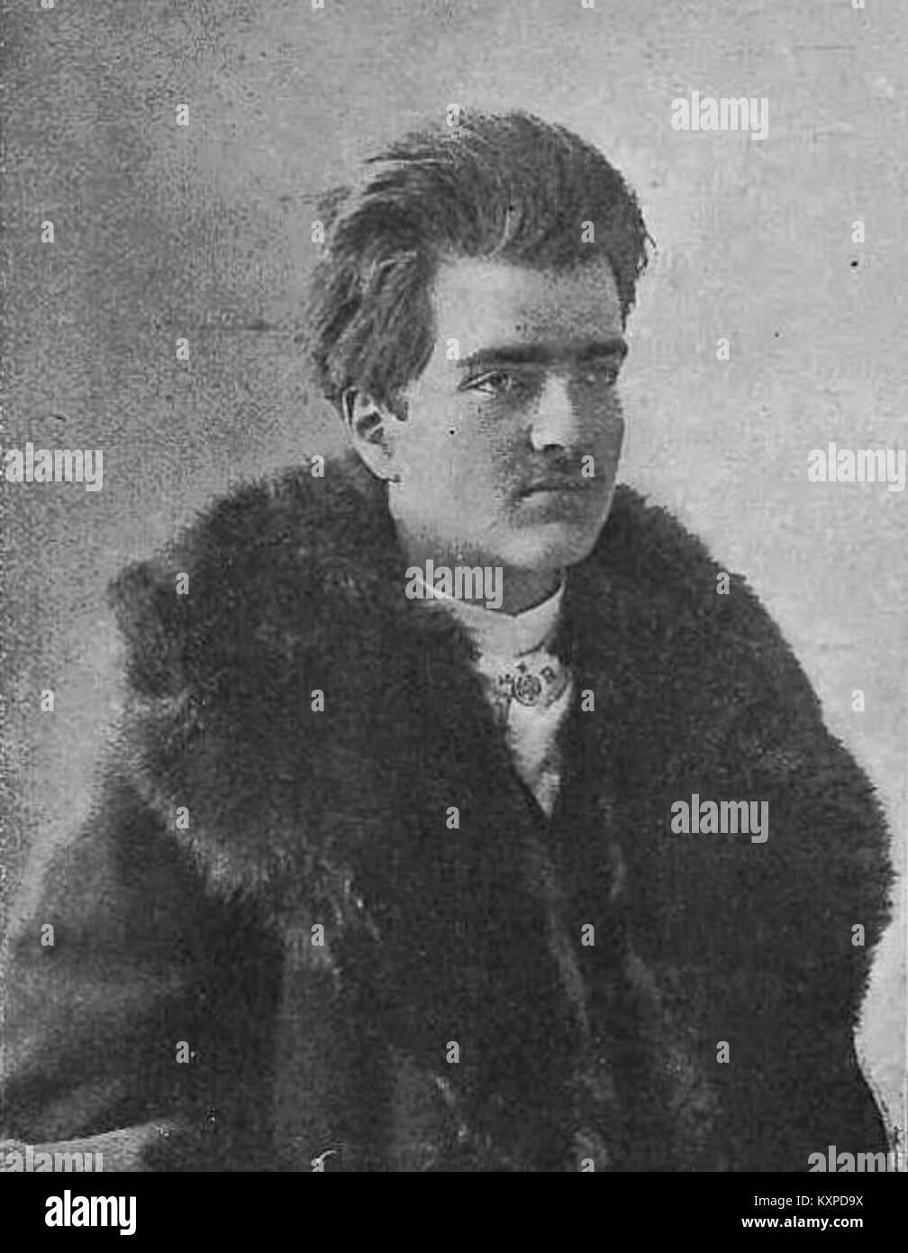 Bronisław Huberman (-1905) Stockfoto