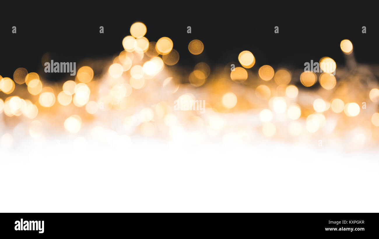 Weihnachten Hintergrund mit glänzenden verschwommen Lichter Stockfoto