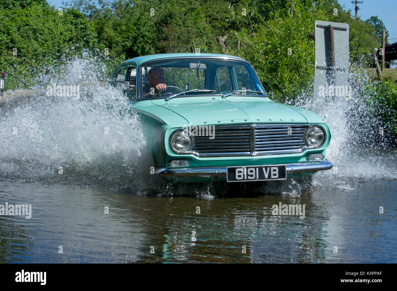 1963 Vauxhall Victor klassische britische Familie Auto Stockfoto