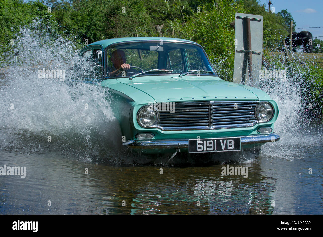 1963 Vauxhall Victor klassische britische Familie Auto Stockfoto