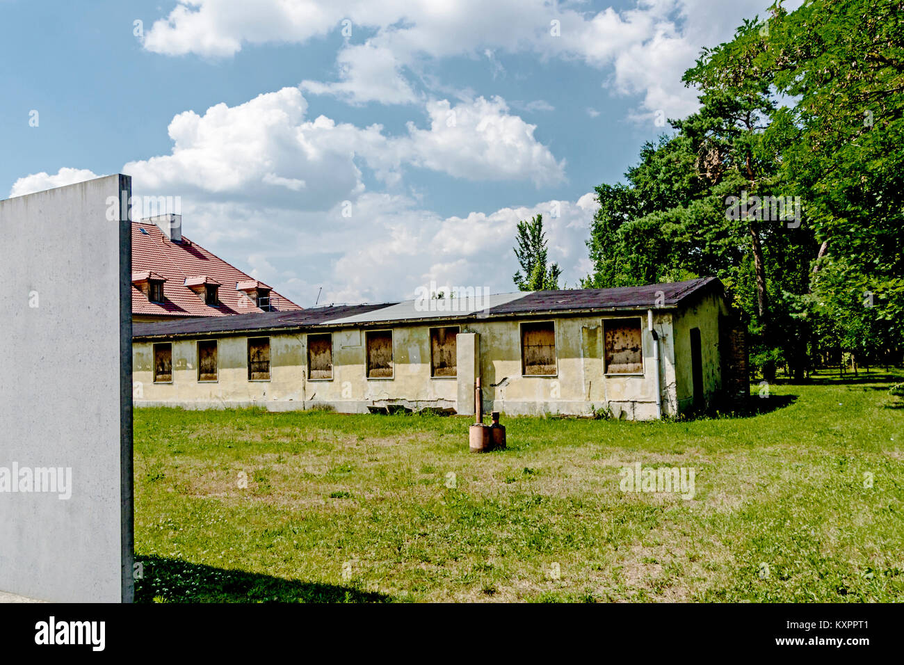 Kz Sachsenhausen-Oranienburg, in der Nähe von Berlin; Konzentrationslager Sachsenhausen-Oranienburg Stockfoto