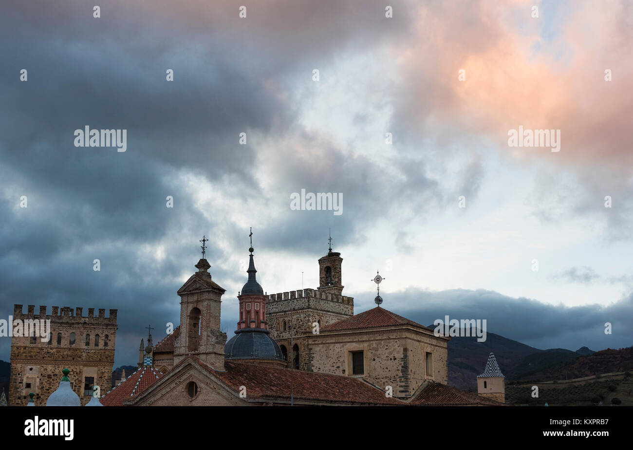 Kloster Santa María de Guadalupe, Caceres, Spanien. Stockfoto