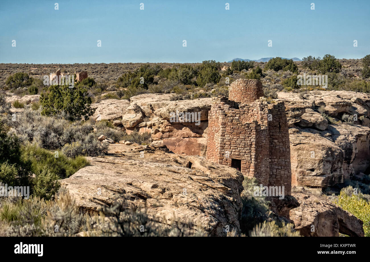 Hovenweep National Monument in Colorado und Utah, USA Stockfoto