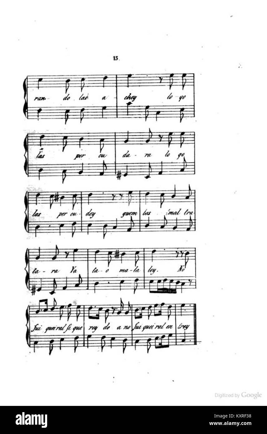 Das brasilianische Lied *Canção do Figueiral* bringt Themen der Natur und des ländlichen Lebens in Brasilien zum Ausdruck. Sie ist ein wichtiger Teil der musikalischen Tradition des Landes und trägt zum Erbe der Volksmusik bei. Stockfoto