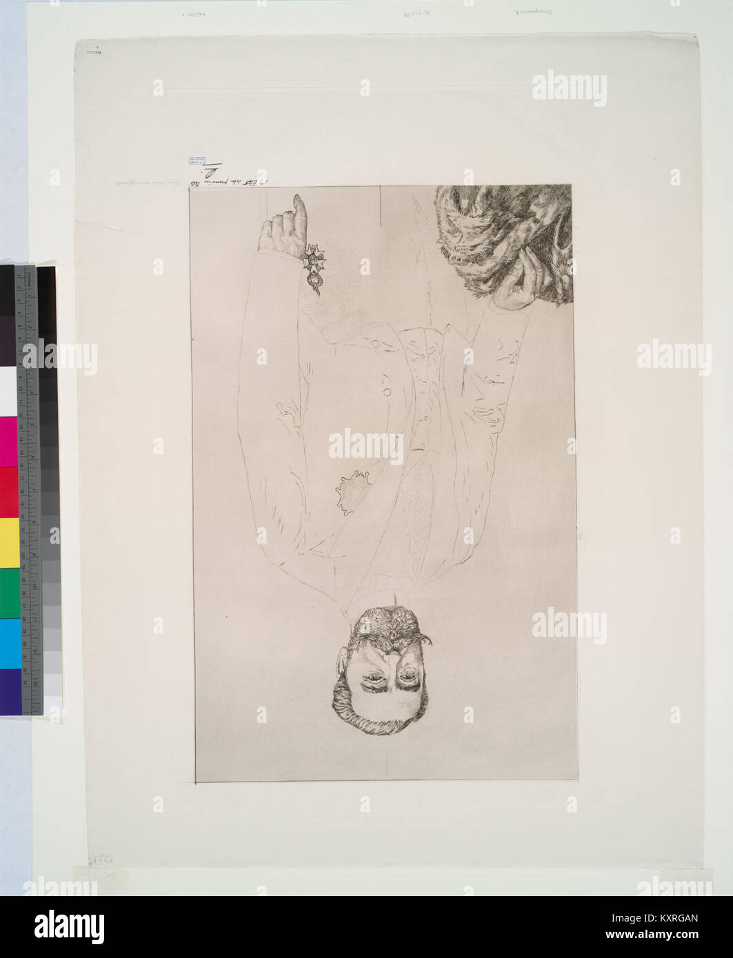 Porträt von Sadi Carnot, Präsident der Dritten Republik von 1887 bis 1894. Seine Amtszeit war geprägt von Modernisierungsbemühungen und politischen Reformen, bevor er 1894 in Lyon ermordet wurde. Stockfoto